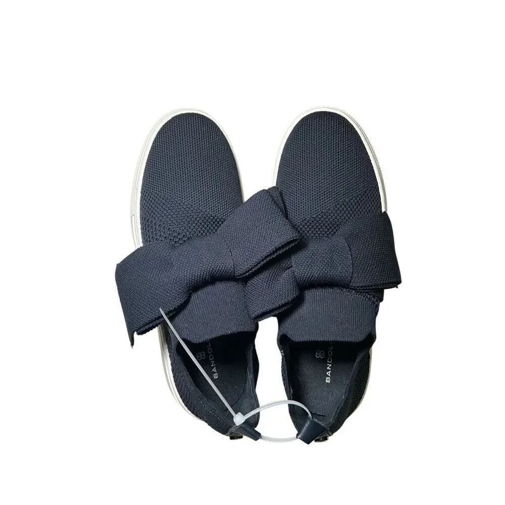 Bandolino | Bryce Bow Knit Slip On Sneakers